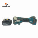 ☆中古品☆makita マキタ 18V 充電式マルチツール TM52D バッテリ1個(6.0Ah)付 コードレス バッテリー式 カットソー123936 - 1