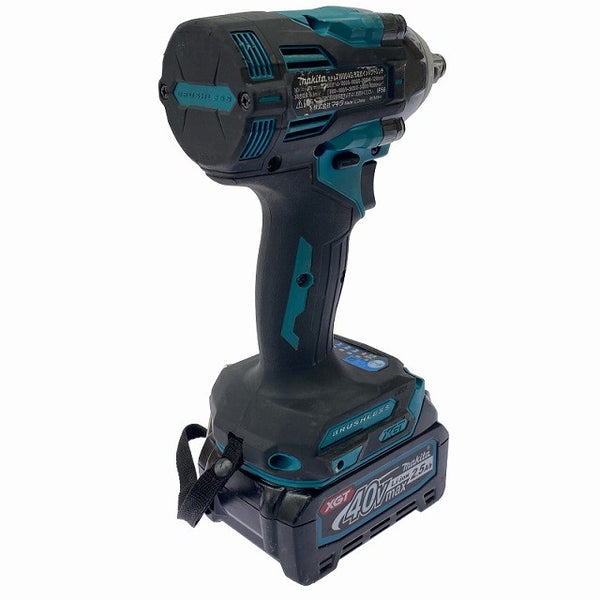 ☆中古品☆makita マキタ 40Vmax 充電式インパクトレンチ TW004G バッテリ1個(2.5Ah)付 コードレス130714 - 4