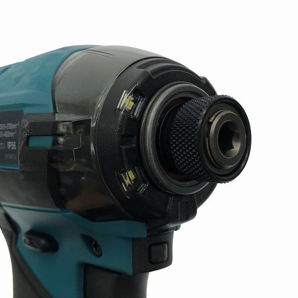 ☆極美品☆makita マキタ 40Vmax 充電式インパクトドライバー TD002G 青/ブルー 本体＋ケース付 コードレス バッテリー式 - 8