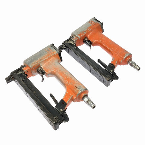 ☆中古品セット☆ MAX マックス 22mm 常圧 ステープル用エアタッカ TA-35A/722M 2台 - 0
