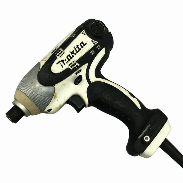 ☆中古品☆makita マキタ 100V インパクトドライバー モデル 6955 白/ホワイト 本体のみ コード式 電動工具127147 - 2