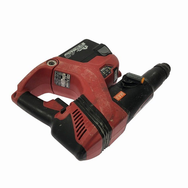 ☆中古品☆MAX マックス 25.2V 充電式ブラシレスハンマドリル PJ-R266-B2C/40A 充電器 バッテリー2個 ケース付 穴あけ加工 電動工具124289 - 6