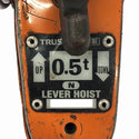 ☆中古品☆TRUSCO トラスコ 0.5t/0.5トン レバーホイスト 吊り上げ 荷締め 揚程1.5m131674 - 6