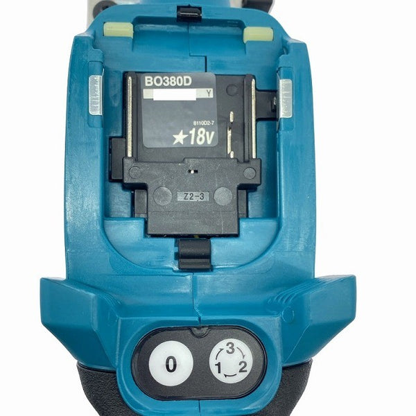 ☆未使用品☆makita マキタ 18V 充電式仕上サンダー BO380DZ 本体のみ コードレス 仕上げサンダー オービタルサンダー 研磨機119331 - 7