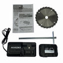 ☆美品☆HiKOKI ハイコーキ 18V 165mm コードレス丸のこ FC1806DA(BG) バッテリ1個(2.0Ah) 充電器 ケース付 充電式マルノコ130189 - 10