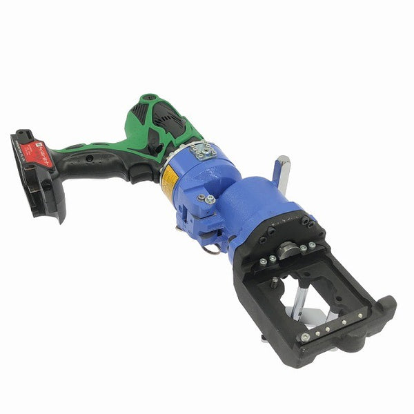 ☆未使用品☆KAMEKURA 亀倉精機 36V コードレスチャンネルレールカッター M-40LB バッテリ1個 充電器 切断カセット付 充電式137781 - 3
