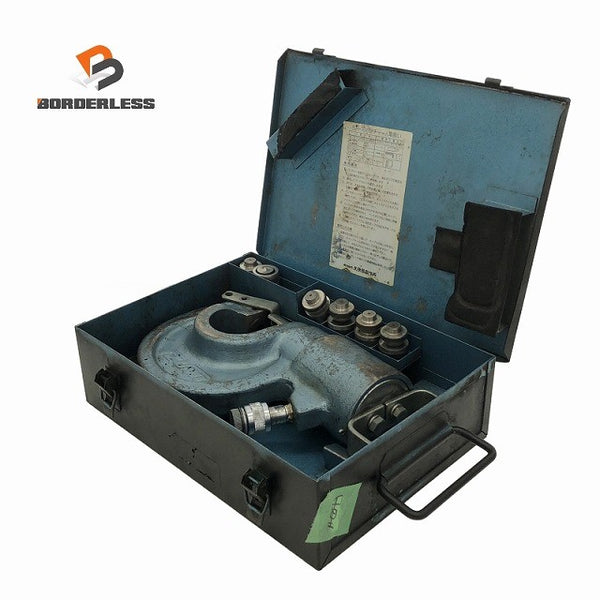 ☆中古品☆ IZUMI 泉精器 油圧アングルパンチャー SH70 パンチセット 鉄工 切断125502 - 1