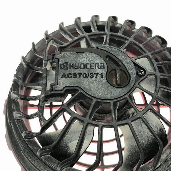 ☆中古品☆BURTLE バートル AIR CRAFT エアークラフト AC08-22V ファンユニット AC370/371 充電器付 暑さ対策137297 - 4