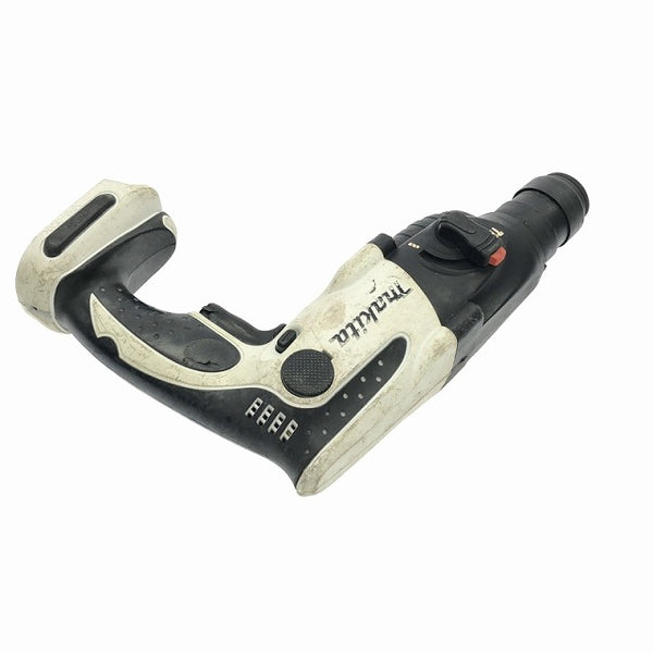 ☆中古品☆makita マキタ 14.4V 16mm 充電式ハンマドリル HR162D 白 充電器(DC18RA)付 コードレス ハンマードリル 穴あけ - 4