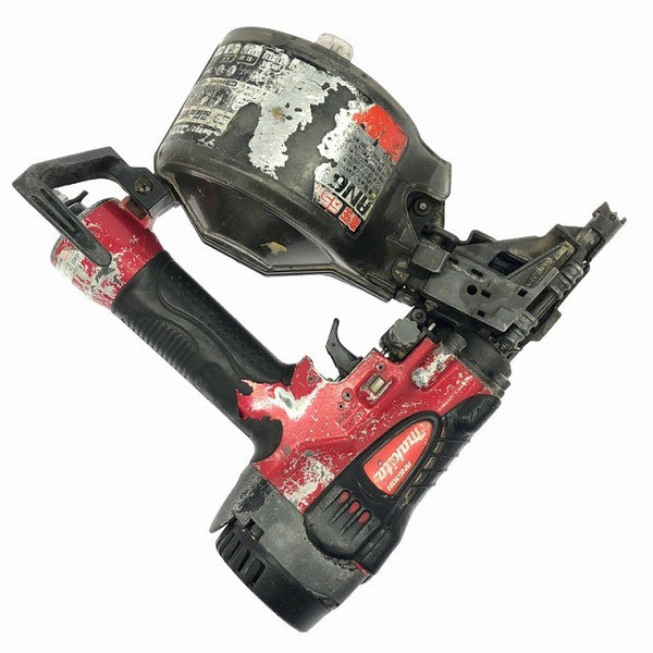☆中古品☆makita マキタ 65mm 高圧 エア釘打機 AN610H エア釘打ち機 ロール釘打機 ロール釘打ち機 コイルネイラ123189 - 3