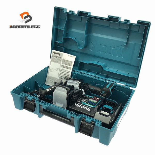 ☆未使用品☆makita マキタ 150mm 充電式ディスクグラインダ GA033GRMX バッテリー2個(4.0Ah) 充電器 ケース付138708 - 1