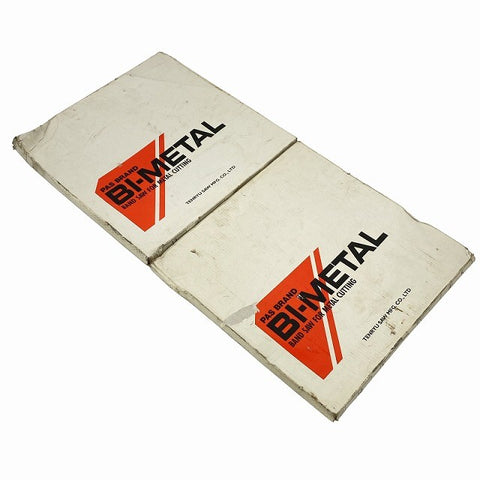☆未使用品6本セット☆PAS バンドソー替刃 BI-METAL 875303 13×0.65×1140mm バンドソー用 バンドソーブレード 藤原産業131493 - 0