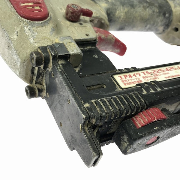 ☆中古品☆MAX マックス 常圧 ステープル用エアネイラ TA-225/425J 肩巾4mm 長さ25mm エアタッカー エアータッカー エア工具110644 - 6
