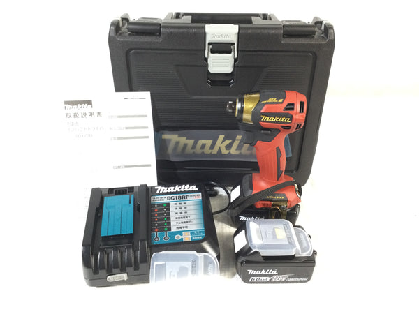 ☆未使用品☆ makita マキタ 18V 充電式インパクトドライバ TD173DGXPR プレミアムレッド LXT20周年記念カラー134212 - 3
