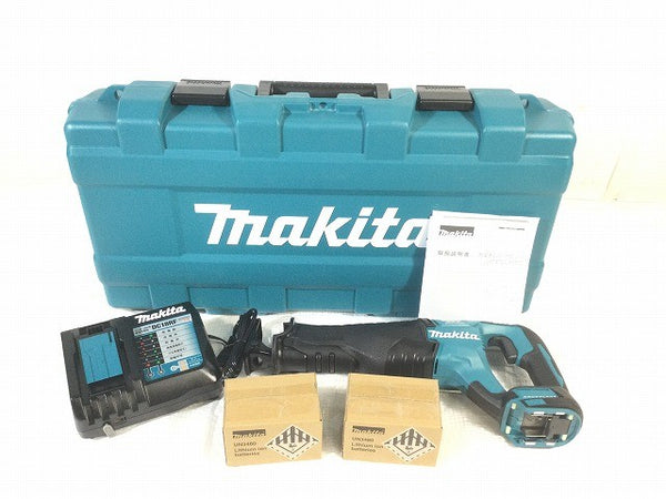 ☆未使用品☆makita マキタ 18V 充電式レシプロソー JR187DRGX バッテリ2個(6.0Ah) 充電器 ケース付 セーバーソー/セーバソー134807 - 3