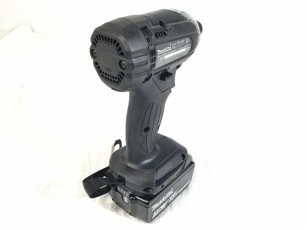 ☆未使用品☆ makita マキタ 18V 充電式インパクトドライバー TD149DRFXB 黒/ブラック バッテリー2個3.0Ah)充電器+ケース133345 - 5