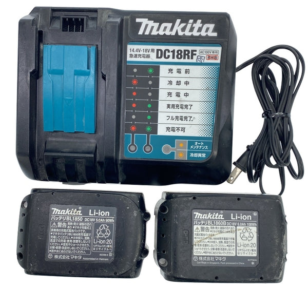 ☆中古品☆makita マキタ 18V 充電式インパクトドライバー TD171D 茶色/ブラウン バッテリ2個(6.0Ah5.0Ah) 充電器 ケース付118059 - 10