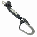 ☆未使用品☆TAJIMA タジマ 胴ベルト型 ランヤード+胴ベルトセット B1SMKR-L4BK Mサイズ 着脱カラビナ 超小型リール130114 - 3