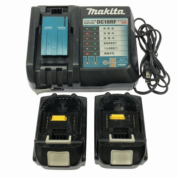 ☆中古品☆makita マキタ 18V 充電式インパクトドライバ TD173DRGXB 黒/ブラック バッテリー2個(18V 6.0Ah)充電器 ケース付133783 - 10