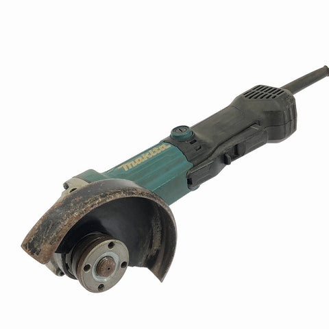 ☆中古品☆makita マキタ 125mm ディスクグラインダ GA5060 パドルスイッチ 電動工具 切断 研磨 ディスクサンダー - 0