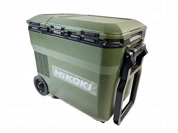 ☆極美品☆HIKOKI ハイコーキ コードレス冷温庫 UL18DC フォレストグリーン バッテリー(BSL36B18X) 充電器 アダプター付き 保冷温庫112483 - 4