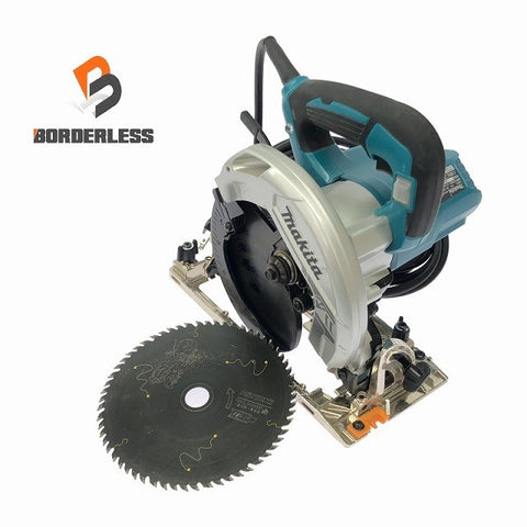 ☆美品☆makita マキタ 100V 165mm 電気マルノコ HS6301 アルミベース コード式 電気丸のこ 電気丸ノコ 丸鋸 木工用 切断機116434
