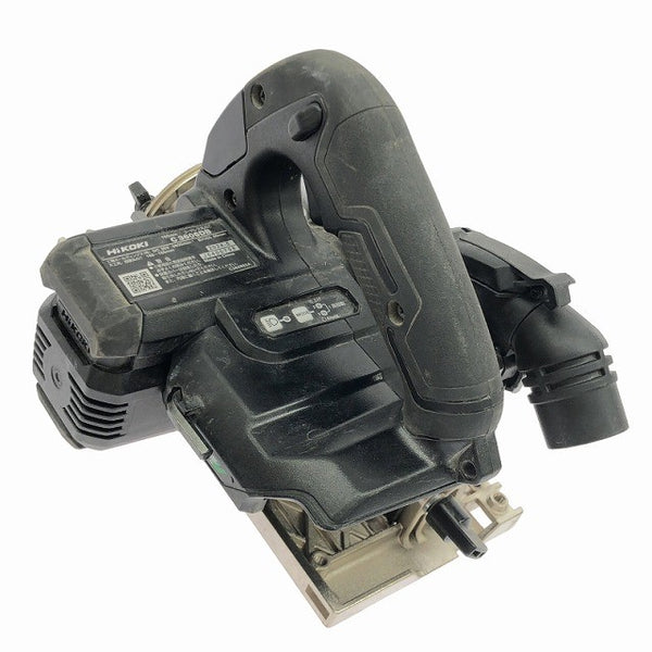 ☆中古品☆HiKOKI ハイコーキ 36V 165mm コードレス丸のこ C3606DB バッテリー1個(BSL36A18)付 充電式マルノコ 丸ノコ136935 - 5