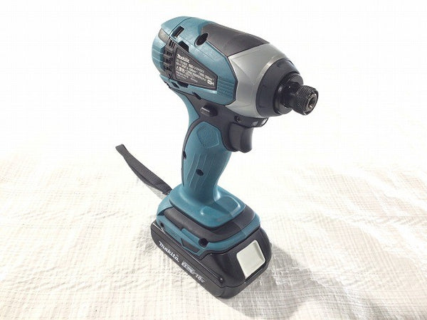 ☆未使用品☆makita マキタ 18V 充電式インパクトドライバー TD146DSHX バッテリ2個(18V1.5Ah) 充電器 ケース付 コードレス137636 - 5