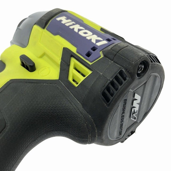 ☆美品☆HiKOKI ハイコーキ 36V コードレスインパクトドライバー WH36DD 黄色/スパイダーイエロー 本体のみ 充電式116718 - 10