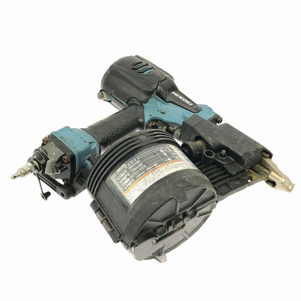 ☆中古品 限定色☆HiKOKI ハイコーキ 90mm 高圧 ロール釘打機 NV90HR2(SCB) 青/セームブルー コイルネイラ エア釘打機 - 3