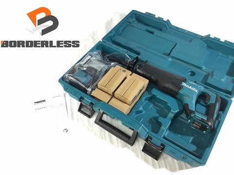 ☆未使用品☆makita マキタ 18V 充電式レシプロソー JR187DRGX バッテリ2個(6.0Ah) 充電器 ケース付 コードレスセーバソー136147