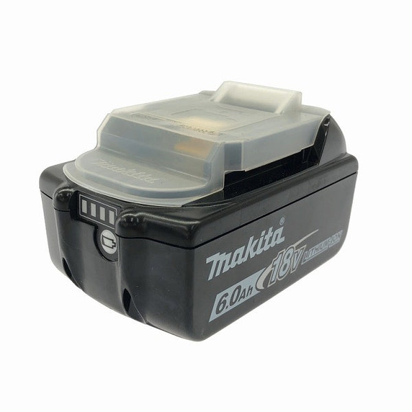 ☆極美品☆ makita マキタ 18V 6.0Ah 純正リチウムイオンバッテリー BL1860B 急速 残量表示 蓄電 LITHIUM-ION 雪/飛行機 - 4