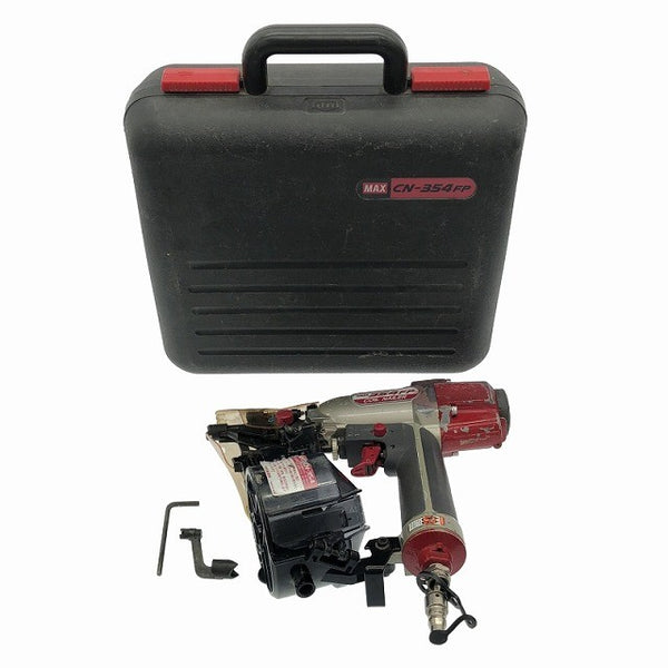 ☆中古品☆MAX マックス 50mm 常圧 コイルネイラ CN-354 ケース付 エア釘打機 エア釘打ち機 ロール釘打機 ロール釘打ち機116459 - 3