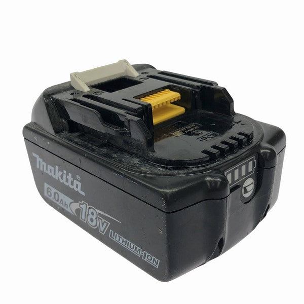 ☆比較的綺麗☆makita マキタ 18V 6.0Ah 純正リチウムイオンバッテリー BL1860B 残量表示付 急速充電対応 蓄電池 充電池 雪マーク 116490 - 4