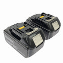 ☆極美品 計三点セット☆ makita マキタ 18V 純正 リチウムイオンバッテリー BL1860B×2 BL1830B×1 残量表示付き 蓄電池135066 - 3