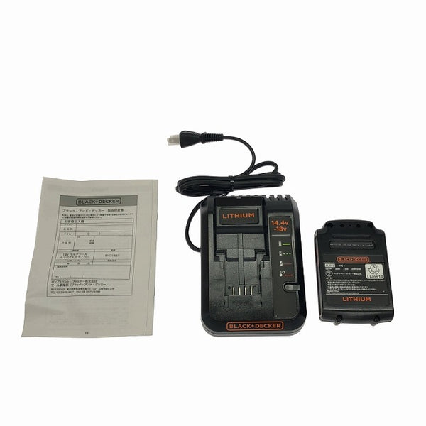 ☆未使用品☆BLACK+DECER ブラック＆デッカー 18V マルチツール インパクトドライバー EVO185I1 バッテリ1個 充電器 ケース付112704 - 10