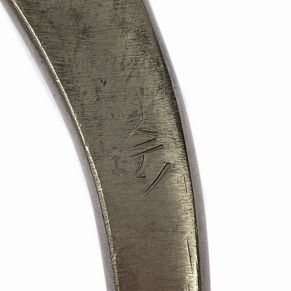 ☆中古品☆直徳 NM ステン 全長約380mm 直刃 板金鋏 板金ハサミ 金切鋏 金切ハサミ ムーングリップ128775 - 6