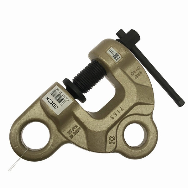 ☆未使用品☆ SUPERTOOL スーパーツール スクリューカムクランプ SDC2N ダブル アイタイプ 吊荷重2t  ツイストカム式 - 4