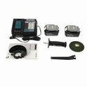 ☆未使用品☆makita マキタ 18V 100mm 充電式ディスクグラインダー GA408DRGX バッテリー2個(6.0Ah) 充電器 ケース付 コードレス133768 - 9