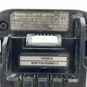 ☆中古品2点※5回と51回☆makita マキタ 18V 6.0Ah 純正 リチウムイオンバッテリー BL1860B 残量表示有 雪マーク 飛行機マーク130375 - 6