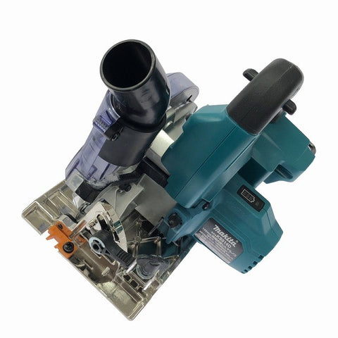 ☆美品☆makita マキタ 18V 125mm 充電式防じんマルノコ KS514D 本体のみ コードレス 防塵マルノコ 説明書おまけ125061 - 0