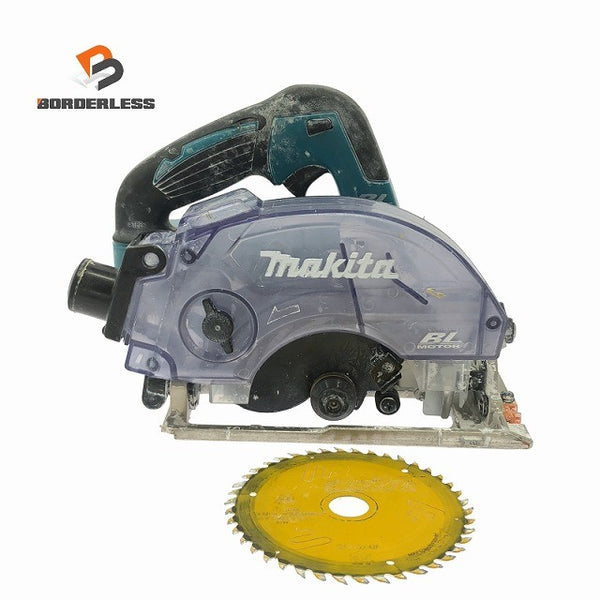 ☆中古品 コメント必読☆makita マキタ 18V 125mm 充電式防じんマルノコ KS511D 本体のみ コードレス 防塵マルノコ 集じん丸のこ 集塵丸のこ134197 - 1