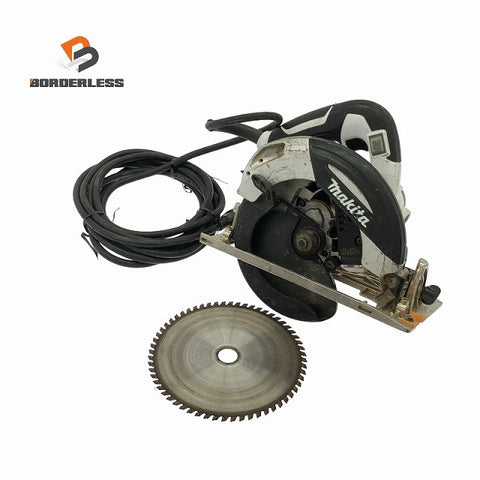 ☆中古品☆makita マキタ 100V 165mm マルノコ 5731S 白 コード式 丸ノコ 丸のこ 丸鋸 木工用 切断機118344