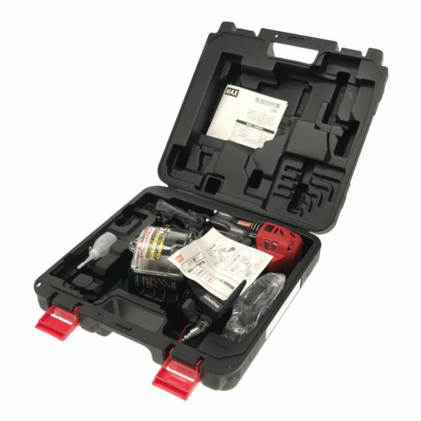 ☆未使用品☆ MAX マックス 65mm 高圧釘打機スーパーコイル/ネイラ HN-65N4(D)-G クールグレー エアロスター 釘/クギ130048 - 2