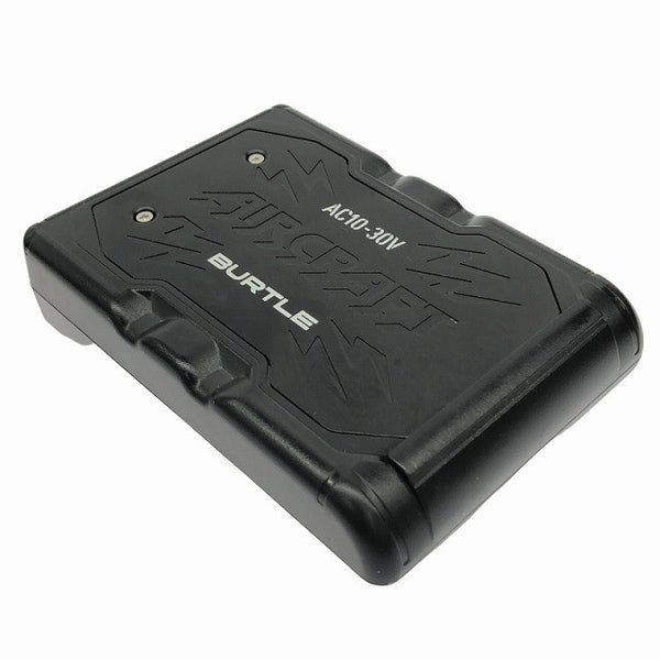 ☆極美品セット☆ BURTLE バートル エアークラフトリチウムイオンバッテリー AC09 黒/スパイダーレッド136593 - 7