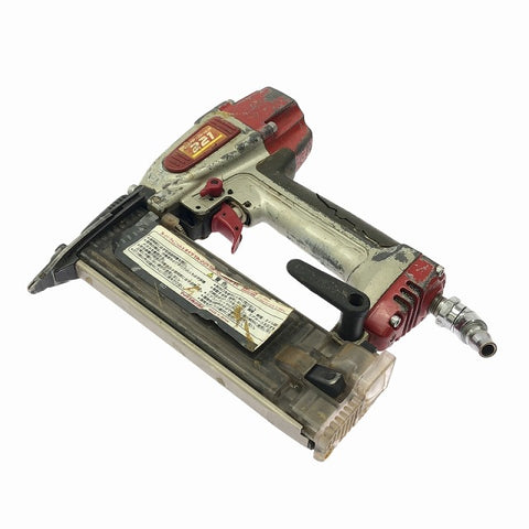 ☆中古品☆MAX マックス 55mm 常圧/一般圧 スーパーフィニッシュネイラ TA-221/SF55MO(FP) ケース 仕上釘打機 仕上釘打ち機 - 0