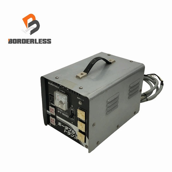 ☆美品☆ イクラ 育良精機 AC200V 降圧専用変圧器 ポータブルトランス PT-50D 電動工具 ※コメント必読112263 - 1