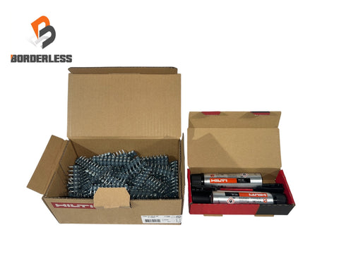 ☆未使用品セット☆HILTI ヒルティ GX3/120用 20mm ガスピン X-C 20 G3 MX(1200本) GX3用ガス缶 GC40(2缶) 鋲打機 ガス銃121149