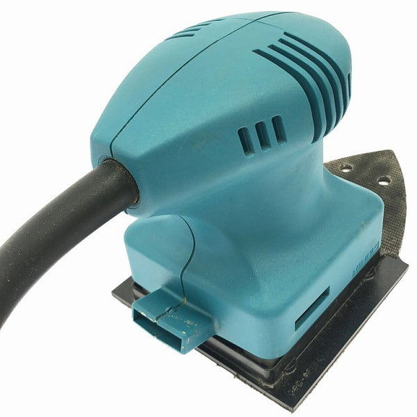 ☆中古品☆ makita マキタ100V 防じんミニサンダ BO4561 青/ブルー 本体+集塵袋136033 - 4