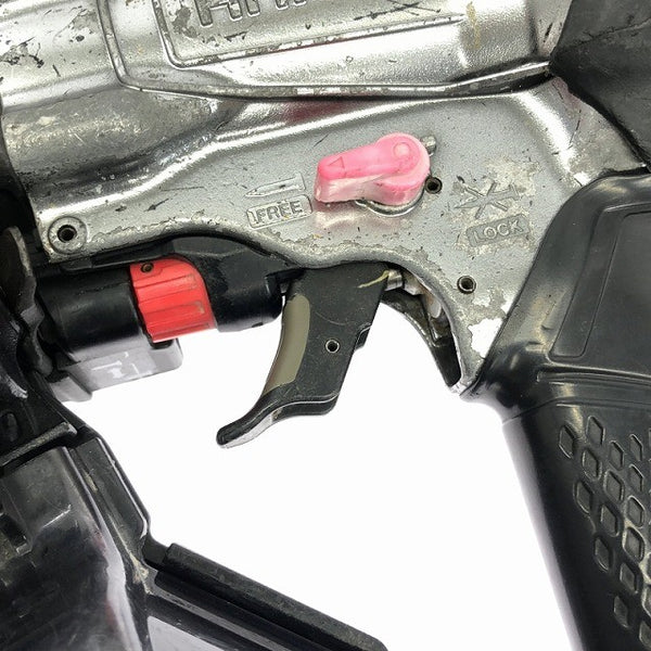 ☆中古品☆HITACHI 日立工機 50mm 高圧 ロール釘打機 NV50HR(S) パワー切り替え機構 エアダスタ付き エア工具 エアツール115548 - 7